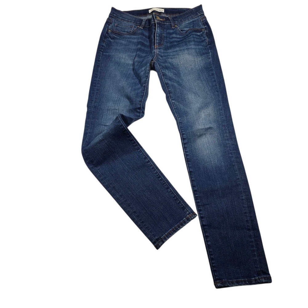 LOFT Skinny Jeans Dark Wash Women's Modern Stretch Denim